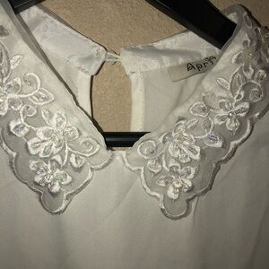Lace Collar Blouse